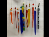Glass & Mixed Media Wind Chimes (2 sessions)