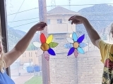 Stained Glass Flowers!