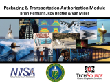 (P&TA) Packaging & Transportation Authorization