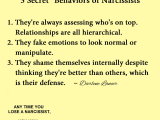 The Narcissists Among Us