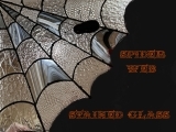 EW-10/19,20,21 beginner stained Glass Spider Web