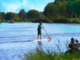 Beginners Stand Up PaddleBoard Yoga 