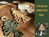 EW-11/29 Macramé: Christmas Tree Decoration
