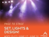 Week Three: Stagecraft Week, Page to Stage: Set, Lights & Design!