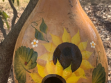 Gourd Birdhouse -Bottle Style
