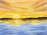 Beginner Watercolor Painting, Series of 5 classes 2025