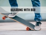 Skateboarding with Bobby