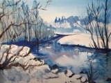 Winter Watercolor