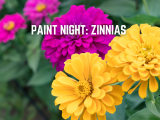Paint Night: Zinnias