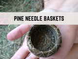 Pine Needle Baskets