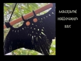 EW-10/13 Macramé: Halloween Bat