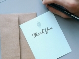 Additional lessons: Thank-you notes