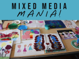 MIXED MEDIA MANIA - Mondays