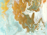 B435 Colors Cascade: Pour Painting