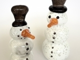 EW-12/23&30- Glass Snowman