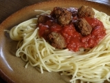 Pasta Sauce and Meatballs