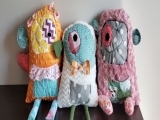 Stuffed Scrappy Monsters
