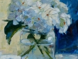 June Oil Painting - Evening, Open Paint