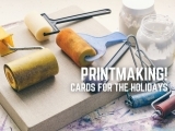 Printmaking! Cards for the Holidays