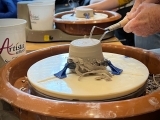 Adult Ceramics Wheel Throwing Class - May, Wednesdays