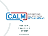 Access to Lethal Means: Suicide Prevention Trainings for Clinicians