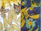 Ecoprinting on Leather (1 day workshop)