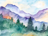 Beginning Watercolors: Gorgeous Landscapes