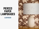 Pierced Paper Lampshades