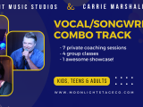 Music Studio: Songwriting & Vocal Artistry Combo Track 