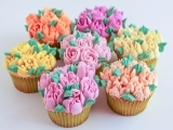 Spring Cupcake Bouquet - Wedn Apr 24th