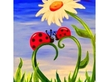 Paint With A Partner - Love Bugs - Adult With Child/Tween