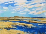 Beginning Acrylic Landscape Painting Class on Wednesdays in October at River House
