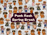 SPRING, April 3 - 10: Punk Rock Spring Break | Ages 7- 14, Drop in Available