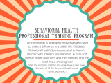 BHP: Behavioral Health Professional Training