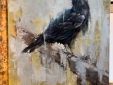  Oil Painting February - Wednesday, Paint a Raven