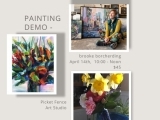 Acrylic Painting Demonstration with Brooke Borcherding