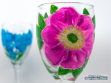 Paint Night: Flowers on Wine Glasses