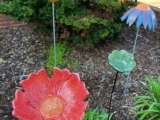Garden Art Flower Stake