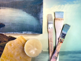 Wax & Wonder: Techniques in Encaustics through color, layers and mixed media