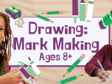 Drawing: Mark Making July 18 - 22  Ages 8 and up