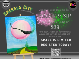 Emerald City Paint & Sip @ WLBC