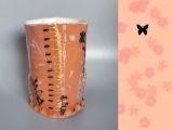EW-08-07 Family Art: Nature Imprint Clay Cup