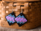 Make Your Own Bargello Needlepoint Earrings