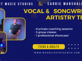 Music Studio: Vocal Artistry or Songwriting for TEEN/ADULTS
