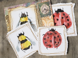 B373 Exploring Watercolor: Ladybugs and Bumblebees