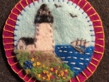 Create a Maine Icon Patch - Lighthouse