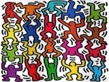 Acrylic Painting: Keith Haring, Art is for EVERYONE (K-5th grade)
