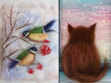 Wool Watercolor Workshop: Winter Wonders in Fiber