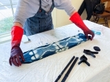 Shibori Indigo Dyeing Mother's Day Workshop with Laura Berkowitz Gilbert