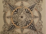 Zentangle-Create A Compass Rose